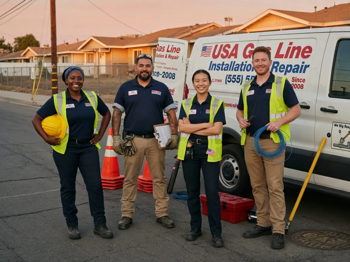 Gas Line Installation company in Etna, WY
